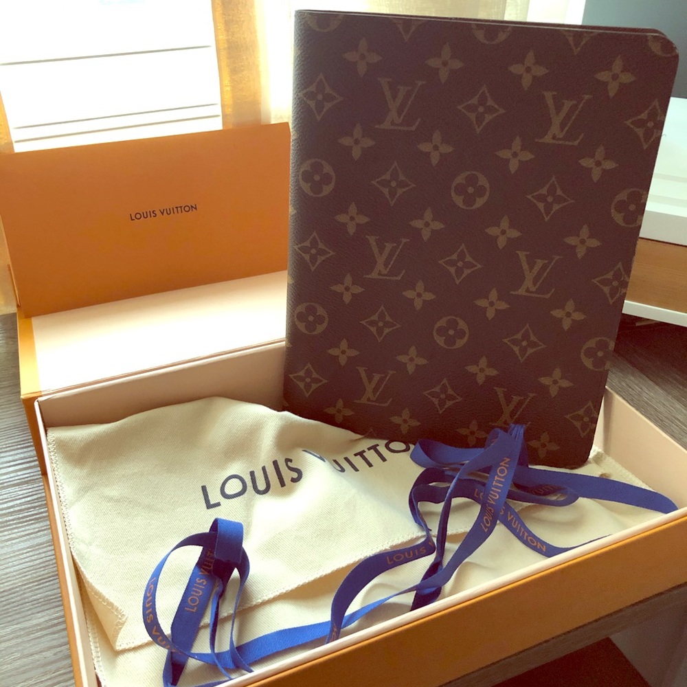 Louis Vuitton Desk Agenda Cover - personalized